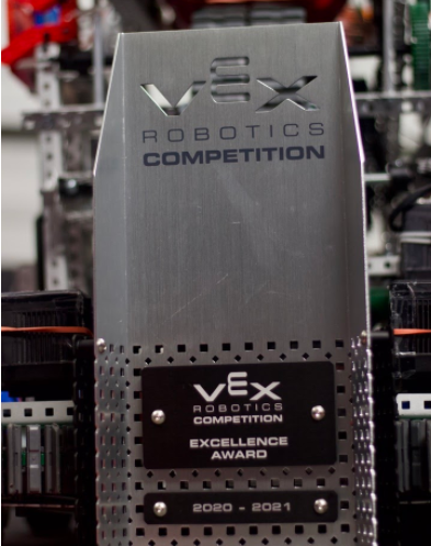 Excellence Award from VEX Robotics Competition